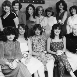Print of 25th August 1981 St Neots Carnival Queen Contestants