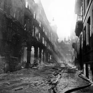 Cook Street Arcade which was attacked by German bombs on the 3rd May 1941 Cook Street Arcade which was attacked by German bombs on the 3rd May 1941