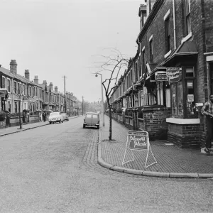 The Corner Shop in Marshall Street Smethwick Print 1964