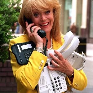 Coronation actress Sherrie Hewson pictured at the BT shop in Buchanan Street, Glasgow