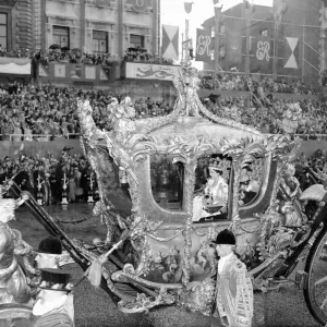 The Coronation of Queen Elizabeth II was the ceremony in which the newly ascended monarch