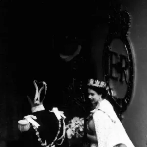 The Coronation of Queen Elizabeth II was the ceremony in which the newly ascended monarch
