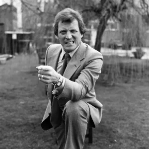 El actor de Coronation Street Johnny Briggs. 7 de diciembre de 1983.