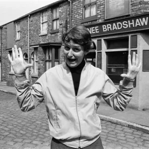 Tony Warren Print, Coronation Street Creator 4th June 1980