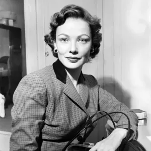 Cosetta Greco-Cosetta packing her case in preparation for leaving. June 1952 C3080 Cosetta Greco-Cosetta packing her case in preparation for leaving. June 1952 C3080