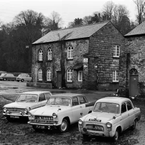 Cottage which is become a public lavatory in Canal Road, Tavistock, Devon. 1970 Cottage which is become a public lavatory in Canal Road, Tavistock, Devon. 1970
