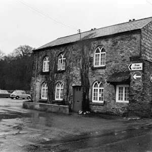 Cottage which is become a public lavatory in Canal Road, Tavistock, Devon. 1970