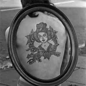 Council gardener Ian Hewison is so proud of the Chinese girl tattooed on his back he Council gardener Ian Hewison is so proud of the Chinese girl tattooed on his back he