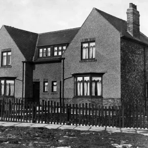 A Council House at Primrose near Monkton, Northumberland. 15th March 1931 A Council House at Primrose near Monkton, Northumberland. 15th March 1931