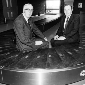 Teesside Airport 6th March 1986 Print Teesside Airport 6th March 1986 Print
