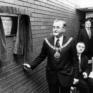 Loftus Swimming Baths Opening Print, 6th January 1981