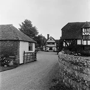 Country home of actor George Sanders in Edgerton, Ashford, Kent, 4th December 1966