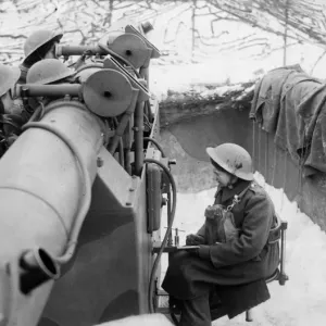 The countrys first mixed Ack-Ack'Battery in the North West region of