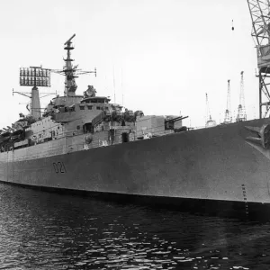 HMS Norfolk Print, Middlesbrough Dock 1974 HMS Norfolk Print, Middlesbrough Dock 1974