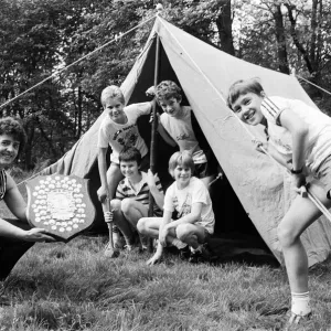 Bradley Wood Inter-District Camping Competition 1985 Print Bradley Wood Inter-District Camping Competition 1985 Print