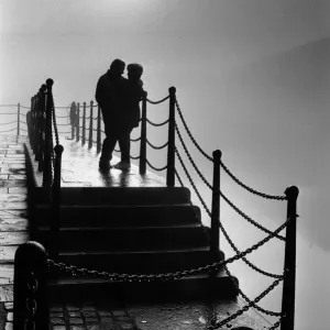 Albert Dock Fog Print, 26th January 1992
