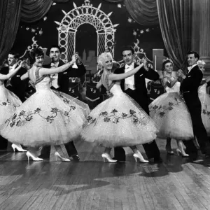 Couples on the Dance Floor Print, January 1964