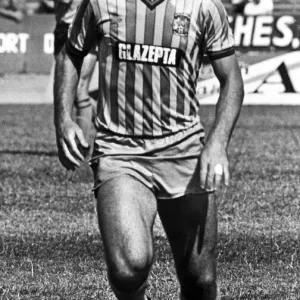 Coventry City footballer Bob Latchford ahead of the 1984-85 season. August 1984 Coventry City footballer Bob Latchford ahead of the 1984-85 season. August 1984