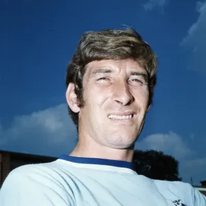 Coventry City Footballer Geoff Strong Print, July 1971 Coventry City Footballer Geoff Strong Print, July 1971