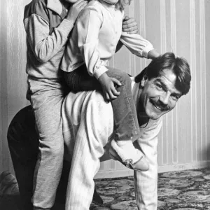 Sam Allardyce with Children Print, 15th November 1983 Sam Allardyce with Children Print, 15th November 1983