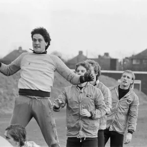 Coventry City Players in Training Session Print, 1983