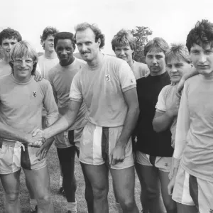 Coventry City players wish Gordon Milne a fond farewell as he leaves the club to join Coventry City players wish Gordon Milne a fond farewell as he leaves the club to join