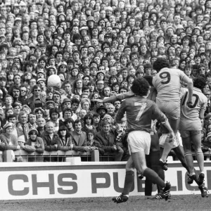 Coventry City v Nottingham Forest at Highfield Road. The game ended 0-0 Coventry City v Nottingham Forest at Highfield Road. The game ended 0-0