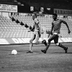 Coventry City v Zimbabwe, Pre Season Friendly at Highfield Road, Friday 19th August 1983 Coventry City v Zimbabwe, Pre Season Friendly at Highfield Road, Friday 19th August 1983