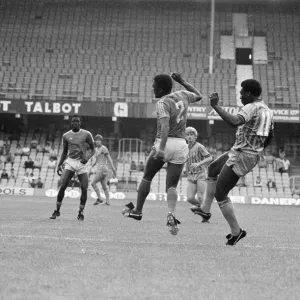 Coventry City v Zimbabwe, Pre Season Friendly at Highfield Road, Friday 19th August 1983 Coventry City v Zimbabwe, Pre Season Friendly at Highfield Road, Friday 19th August 1983