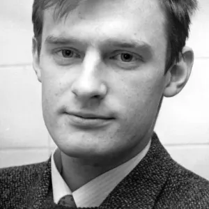 Coventry Evening Telegraph reporter Jeremy Vine. 8th January 1987 Coventry Evening Telegraph reporter Jeremy Vine. 8th January 1987