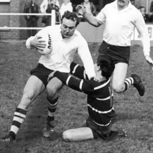 Coventry v Pontypridd 9th April 1983 Simon Maisey is halted in another Coventry breakaway Coventry v Pontypridd 9th April 1983 Simon Maisey is halted in another Coventry breakaway
