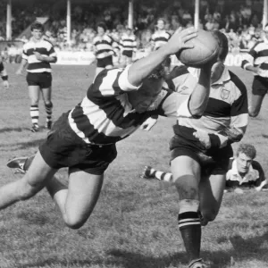 Coventry's Simon Maisey in Flight Print 5th September 1981