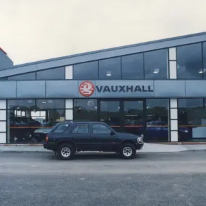Cowies Redcar Vauxhall Dealership Print, July 1993
