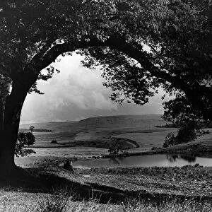 Craigallian Loch, near Milngavie, Scotland, 24th September 1956
