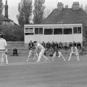 Vintage Print: Cricket at Acklam Park, 1971 Vintage Print: Cricket at Acklam Park, 1971