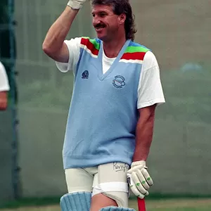 Cricket World Cup 1992 - Australia: England Cricket Team. Ian Botham