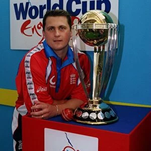 Cricketer Darren Gough March 1999 and the cricket world cup