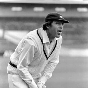 Cricketer Geoff Boycott. May 1975
