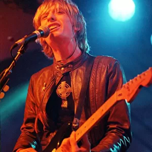 Crispin Mills of the band Kula Shaker performing at the Barrowlands 1997