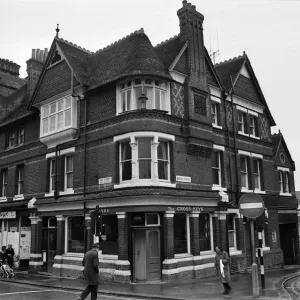 Vintage Print of The Cross Keys Pub, Reading, 7th March 1975