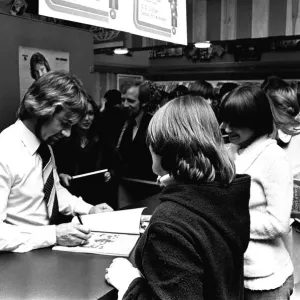 Crowds besieged Binns department store when disc-jockey Crowds besieged Binns department store when disc-jockey