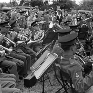 1947 Print: Canterbury Week Military Band Performance