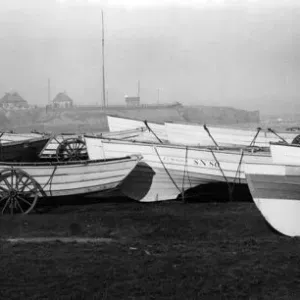 Cullercoats Cobles Print, 1934