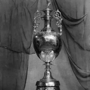1952 Football League Championship Trophy Print 1952 Football League Championship Trophy Print