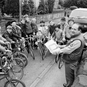 A cycle list for the cyclist as Assistant District Commissioner (Scouts