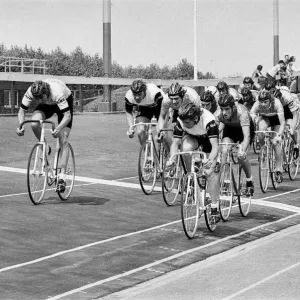 Cycling at Clairville Stadium. Circa 1975 Cycling at Clairville Stadium. Circa 1975