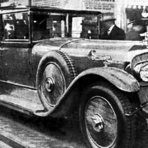 1926 Six Cylinder Bentley Print at Olympia Motor Show
