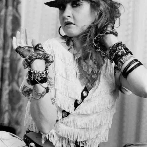 Cyndi Lauper (30) american singer songwriter pictured May 1984 Cyndi Lauper (30) american singer songwriter pictured May 1984