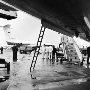 A Czech airliners giant jets blasted away both steps from a Russian plane A Czech airliners giant jets blasted away both steps from a Russian plane