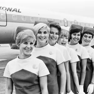 Heathrow DC-8 61F Print, June 24th 1967 Heathrow DC-8 61F Print, June 24th 1967